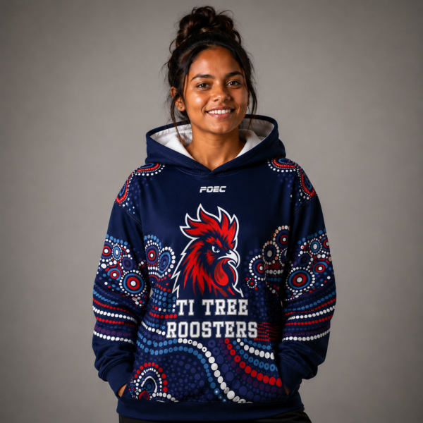 Titree Roosters Hoodie Womens'
